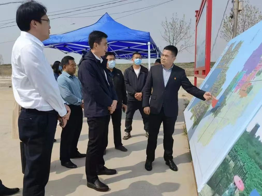 乐陵市委书记王晓勇一行莅临天津3499手机版拉斯维加斯,3499拉斯维加斯集团旗下清洋湖公司参观考察