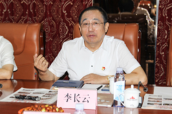 全国工商联副主席 市政协副主席 市工商联主席 黎昌晋领导一行莅临3499手机版拉斯维加斯,3499拉斯维加斯集团考察调研