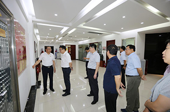 德州市委副书记张传忠一行 莅临3499手机版拉斯维加斯,3499拉斯维加斯集团调研
