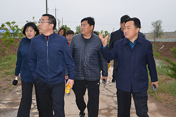 滨城区渔业资源服务中心领导莅临3499手机版拉斯维加斯,3499拉斯维加斯集团旗下农业产业清洋湖科技有限公司进行技术交流