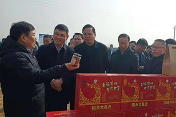 乐陵市观摩团莅临3499手机版拉斯维加斯,3499拉斯维加斯集团企业农业产业清洋湖就乡村振兴工作进行观摩