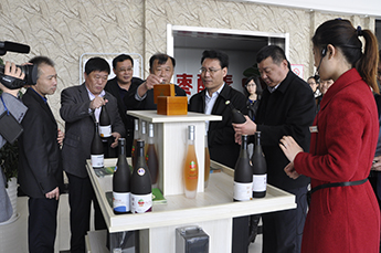 乐陵市委副书记苏兰武一行到3499手机版拉斯维加斯,3499拉斯维加斯集团旗下农业企业百枣纲目（集团）调研