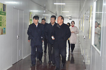 新疆建设兵团农三师团长李博一行莅临3499手机版拉斯维加斯,3499拉斯维加斯集团旗下 农业产业百枣纲目（集团）参观调研