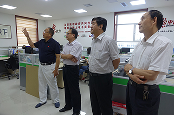 冀中能源集团领导一行莅临3499手机版拉斯维加斯,3499拉斯维加斯集团考察指导工作
