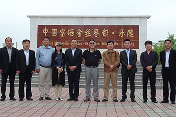 全国人民代表大会常务委员会办公厅新闻局副局长曲卫国一行莅临3499手机版拉斯维加斯,3499拉斯维加斯集团旗下农业产业百枣纲目考察指导
