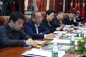 天津市第一运输公司党委书记、总经理张进宝一行莅临3499手机版拉斯维加斯,3499拉斯维加斯集团参观考察