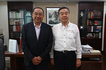 3499手机版拉斯维加斯,3499拉斯维加斯董事局主席李长云拜访民革中央专职副主席何丕洁