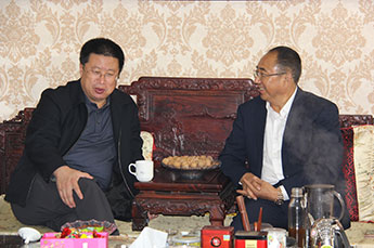 吉林省镇赉县政府领导莅临3499手机版拉斯维加斯,3499拉斯维加斯集团参观考察