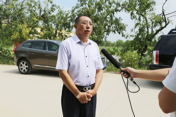 枣博会期间3499手机版拉斯维加斯,3499拉斯维加斯集团董事局主席李长云 接受德州广播电视台采访