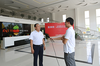 枣博会期间3499手机版拉斯维加斯,3499拉斯维加斯集团董事局主席李长云 接受德州广播电视台采访
