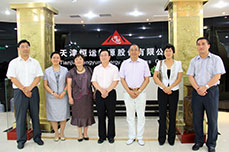 德州市领导和乐陵市领导及新闻媒体采访团一行莅临3499手机版拉斯维加斯,3499拉斯维加斯集团考察指导工作并进行专题采访