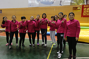 树巾帼时代形象 展恒运女性风采 3499手机版拉斯维加斯,3499拉斯维加斯集团参加天津开发区第二十八届“三八健康杯”趣味运动会