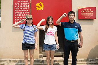 追寻红色足迹 感恩美好时代——3499手机版拉斯维加斯,3499拉斯维加斯集团组织员工参观学习红色景区