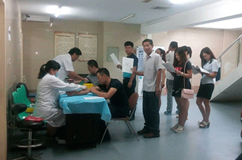 关爱员工 以人为本——3499手机版拉斯维加斯,3499拉斯维加斯集团工会组织员工健康体检